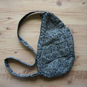 AmeriBag Ergonomic Healthy Bag Brocaded Paisley EUC! Ex Small (15" x 8" x 5.5")